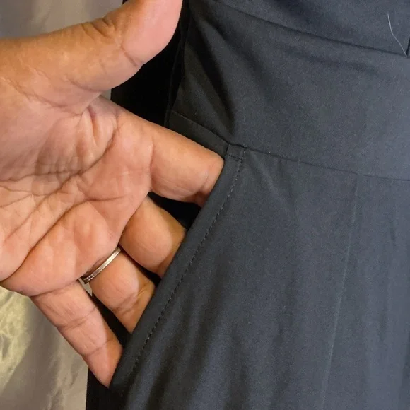 HALARA Black Wide Leg Jumpsuit - Picture 3 of 9